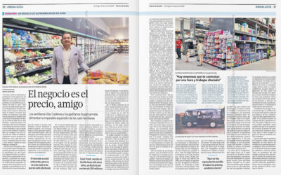 Nuestro modelo, en el punto de mira: el Diario de Cádiz pone en valor la filosofía Díaz Cadenas