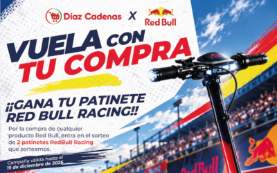 Díaz Cadenas × Red Bull: ¡Tu compra puede hacerte volar!