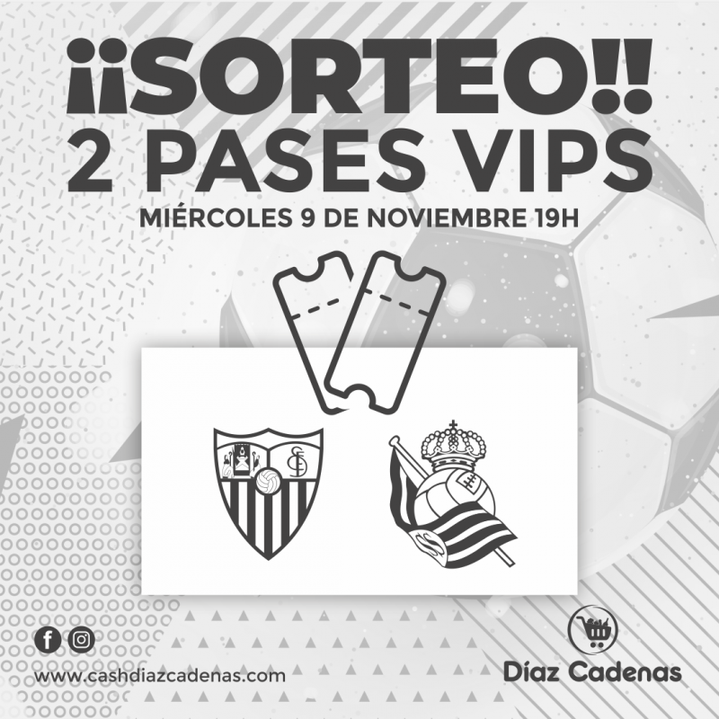 BASES LEGALES: SORTEO 2 PASES VIP SEVILLA FC