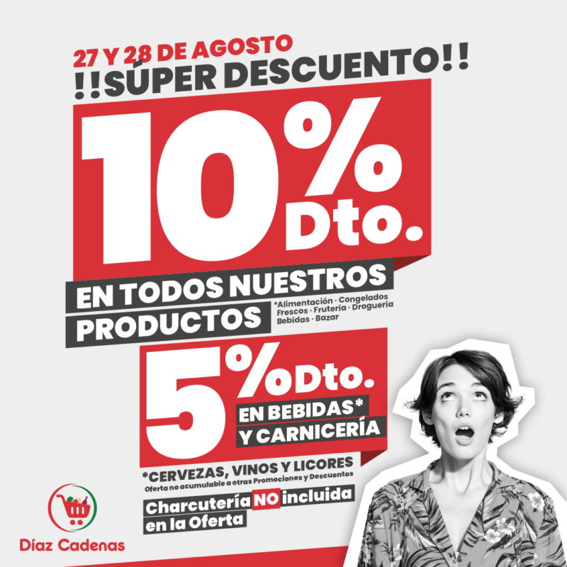 Vuelve el 10% a Díaz Cadenas